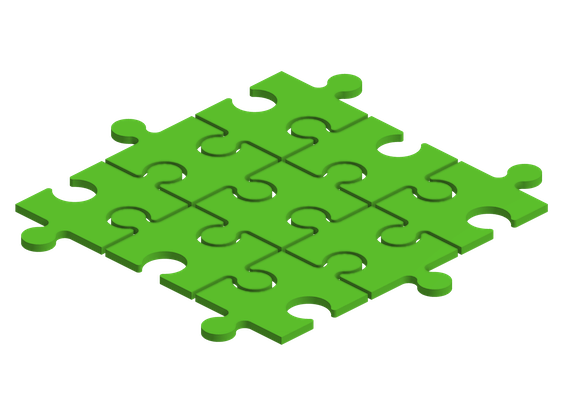 Image of a jigsaw-puzzle.