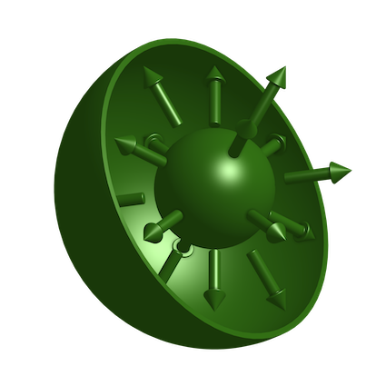 Image of a pressurized volume.